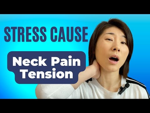 Neck pain from stress? How to relieve and when it's a sign of something serious.