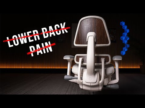 The BEST Chair for Posture and Lower Back Pain - Anthros Chair Review