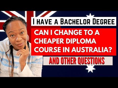 Switching to a cheaper Course IN AUSTRALIA | Requirements for dependents - Q and A