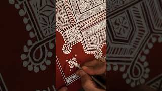 Motifs of mandana art! learn mandana rangoli designs! mandana art rajasthan! mandana floor art!