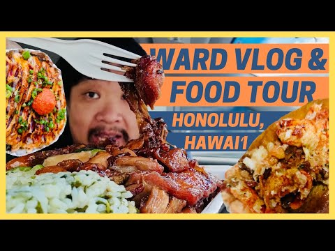 Ward and Kakaako Food Tour Vlog in Honolulu, Hawaii