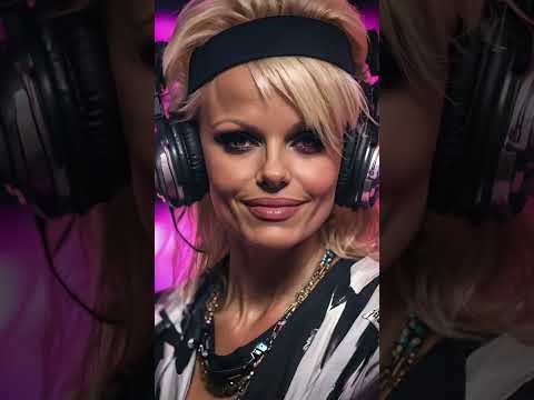 Pamela Anderson 🔥 #pamelaanderson #dj #party #edm #dancemusic #rave #electronicmusic