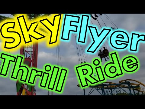 Sky Flyer Thrill Ride At the MN. State Fair