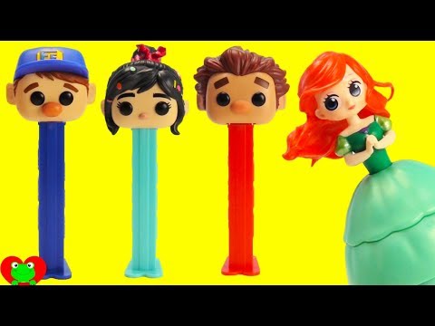 Princesses Meet Wreck It Ralph Breaks the Internet Pez Dispensers