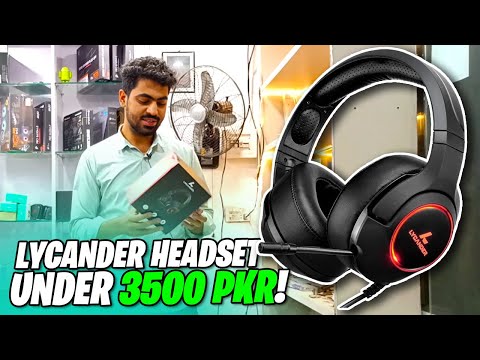 Gaming Headphone Under 3500 PKR! - Lycander Headphone Now Available at Pollux Store Lahore Pakistan