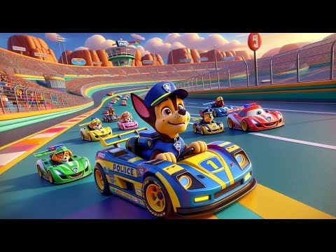 Paw Patrol Ultimate Rescue - CHASE Are In A Race🚀 Please Don't Give Up! Very Funny Story - Rainbow 3