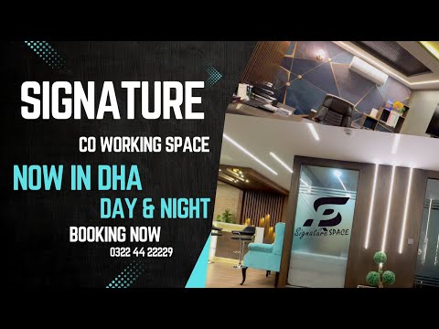 Signature Space #dhalahore #signatureproperty #realestate #executive #coworkingspaces #viral #office