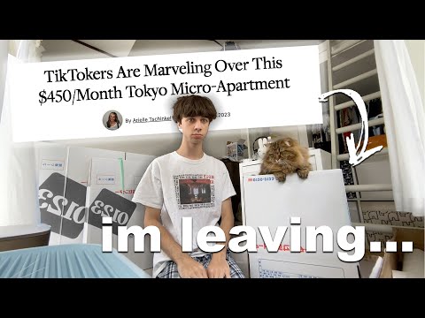 moving out of my viral japanese apartment alone