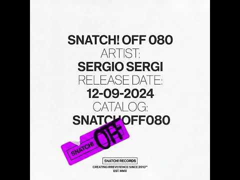 Sergio Sergi - La Blanca (Extended Mix) [Snatch! Records]