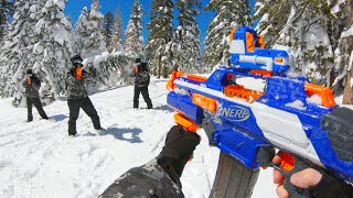 NERF Call of Duty in Real Life | Winter Battle