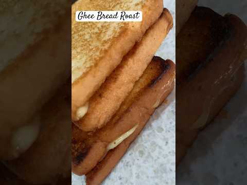 Ghee Bread Roast #shorts #breadrecipes