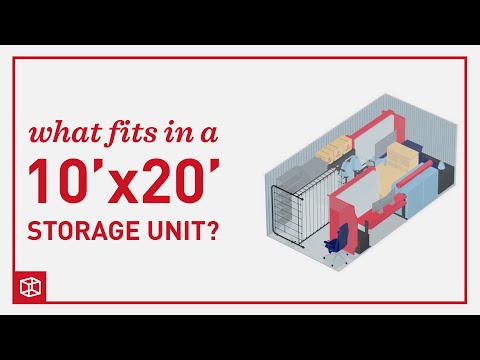 Storage Unit Size Guide - 10'x20'