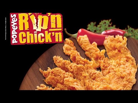 踩雷【Popeyes】2021新品手掌鸡排！Rip‘n Chicken