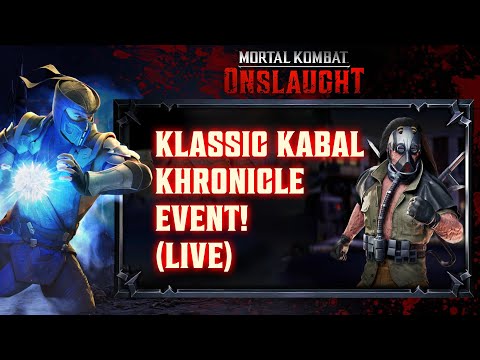 Kabal Khronicle! - Livestream! - Mortal Kombat: Onslaught