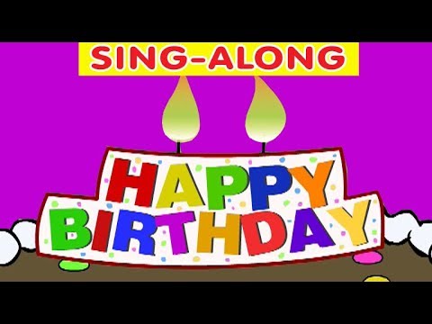 HAPPY BIRTHDAY - Lyrics. Sing-Along by COLETAS & PACHETE