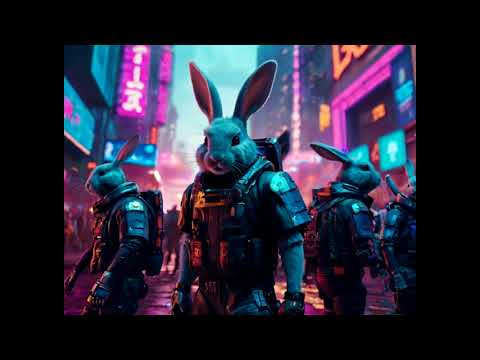 CyberPunk City | Sci - Fi Beats | Lofi Bunny