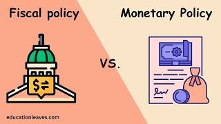 Difference between Fiscal policy and Monetary policy #fiscalpolicy #monetarypolicy