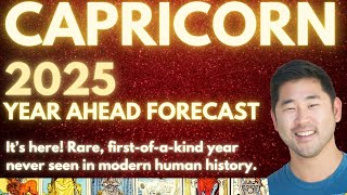 CAPRICORN - Your 2025 Year Ahead Forecast ♑️ ❤️ Love, Money, Career, Health Tarot Horoscope