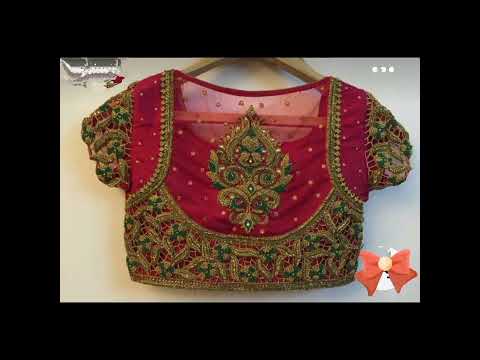 blouse design for wedding ll Aari wedding blouse design ll bridal embroidery blouse design 🙏