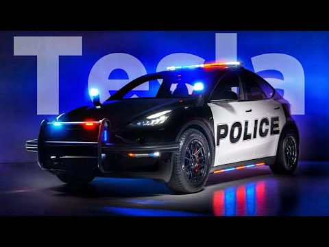 Unplugged Performance Shows - TESLA MODEL Y Police Car