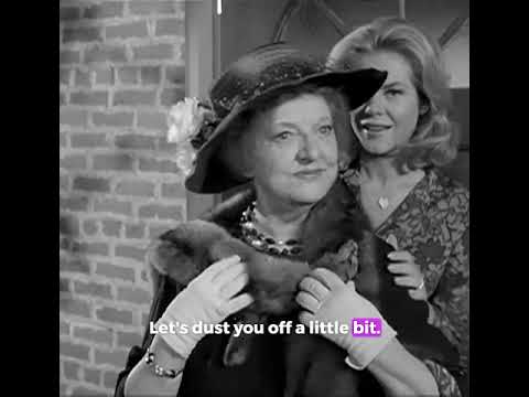 Aunt Clara on Halloween | #bewitched