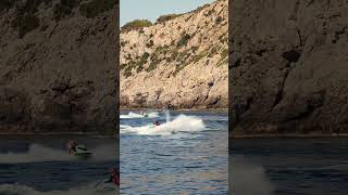 JETSKI FUN IN MALLORCA #jetski #mallorca #natureadventures #travel #ocean