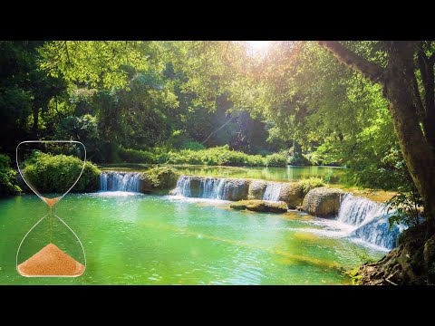 1 Hour Sand Timer with Nature Background and Relaxing Music