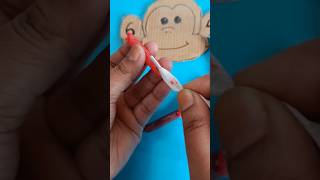 Monkey ke kaan me kya hogaya 😎 Fine motor activity #finemotorskill #viralshorts #brainexercise