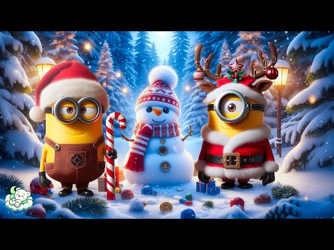 BEAUTIFUL CHRISTMAS MUSIC 2025| Cozy Winter with Minions | Best Piano Carols for Relax, Sleep, Study