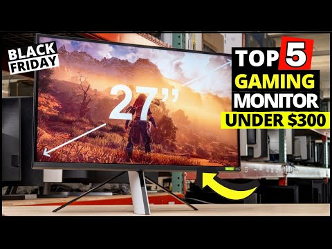 Top 5 Best 27-Inch Budget Gaming Monitors Under $300 | Best Black Friday Monitor Deals 2023