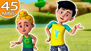 45 Min Non-Stop Hindi Rhyme | TMKOC Hindi Rhymes | #cartoon