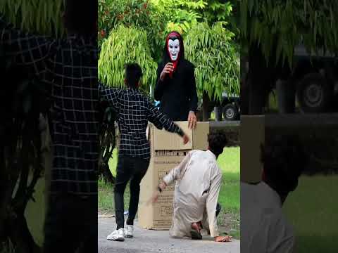 Box Man Throwing Water Balloon's Part 1 || By Aj Ahsan ||