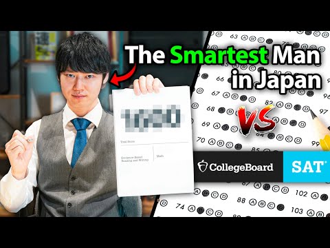 Can the Smartest Man in Japan Get a Perfect SAT Score?