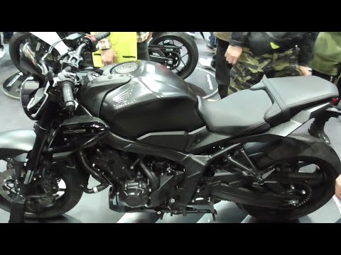 Honda CB650R New 2023 Matte Ballistic Black Metallic