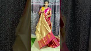 1099||2gram gold saree#saree #lightweight #pattusarees #beautifulsarees #onlinesarees #easytowear