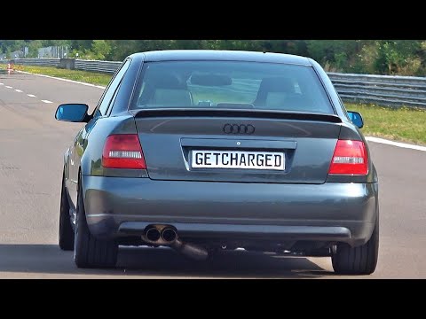 850HP Audi S4 B5 2.7 Quattro Acceleration