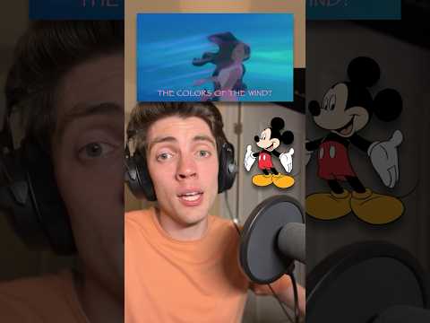 Disney voices sing Colors of the Wind