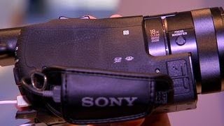 Sony shows its First 4k Video Camcorder, the FDR-AX100 at CES 2014