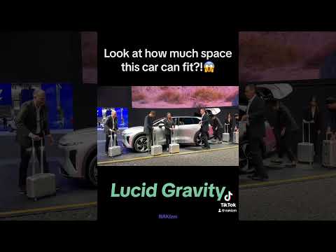 Lucid Gravity World Debut @LAAutoShow #foryoupage #lucidgravity #gravity #suv #ev #fyp