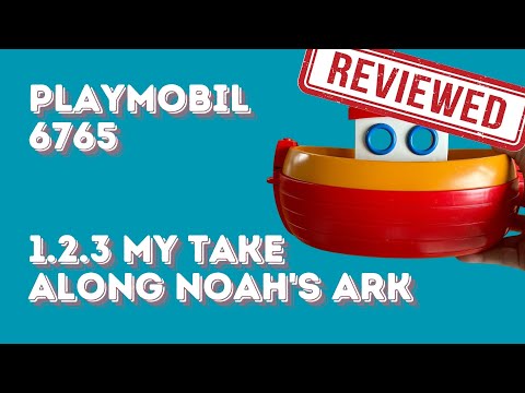 Playmobil 6765 1.2.3 My Take Along Noah's Ark - REVIEW