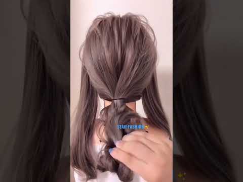 Beautiful & Easy Bun Hairstyle❤✨|| Quick Bun Hairstyle hacks❤||Cute Hairstyle For Girls❤|| Bun Hack✨