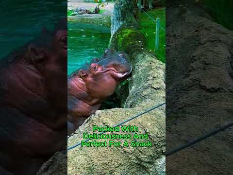 "Pumpkin Feast for Hungry Hippos" #wildlife #fascinatingwildlife #catbreed