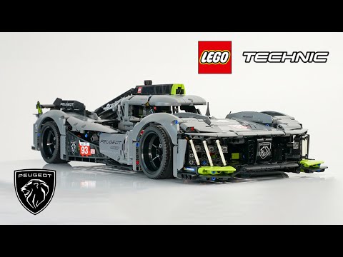 Building PEUGEOT 9X8 24H Le Mans 42156 Lego Technic