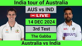 Australia vs India, 3rd Test - Live Cricket Score.