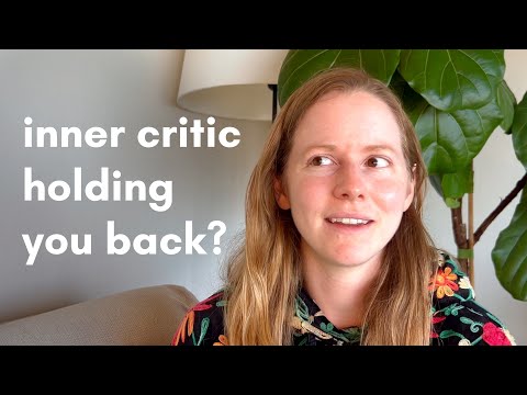 Is your inner critic holding you back? | My top tip for artists dealing with the inner critic