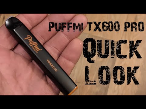 PUFFMI | TX600 PRO disposable vape