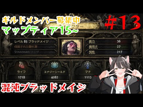 【Path of Exile 2】混沌ブラッドメイジLv85~【13】