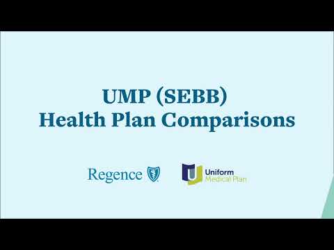 UMP (SEBB) plan comparisons for 2025