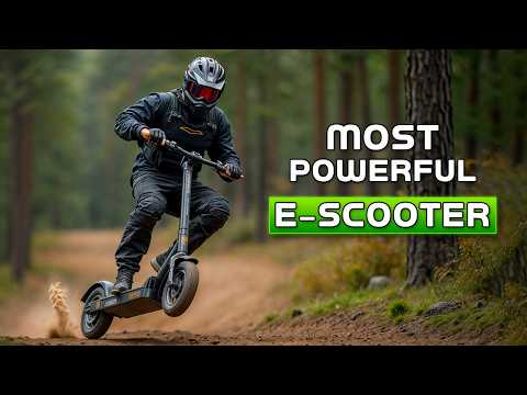 20 Most Powerful Electric Scooters You Can Buy Right Now