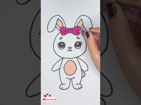 How to Draw a Cute Rabbit! 🐰🎨